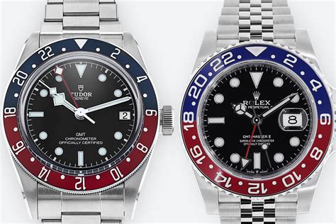 rolex gmt master ii vs tudor gmt|rolex gmt 126710 review.